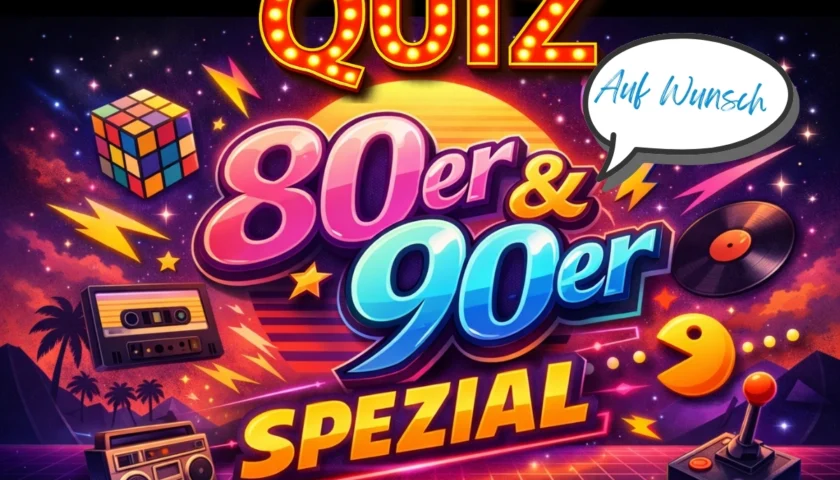 Wirtshaus Quiz - Spezial 80iger & 90iger